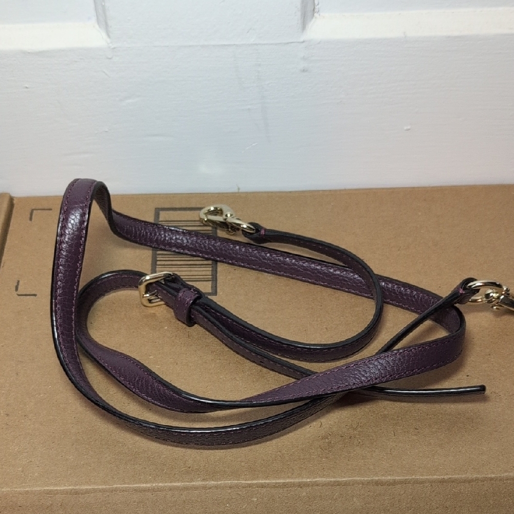 Kate Spade Purple Satchel with Tassel Detail - Picture 5 of 5